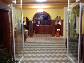 Recepción del Hotel San Pedro Juquila